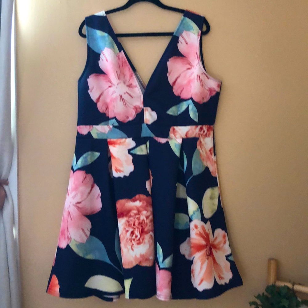 Boohoo floral dress